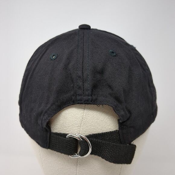 PINK Victoria's Secret Slideback Hat Black One Size Adjustable 6 Panel - Picture 5 of 9